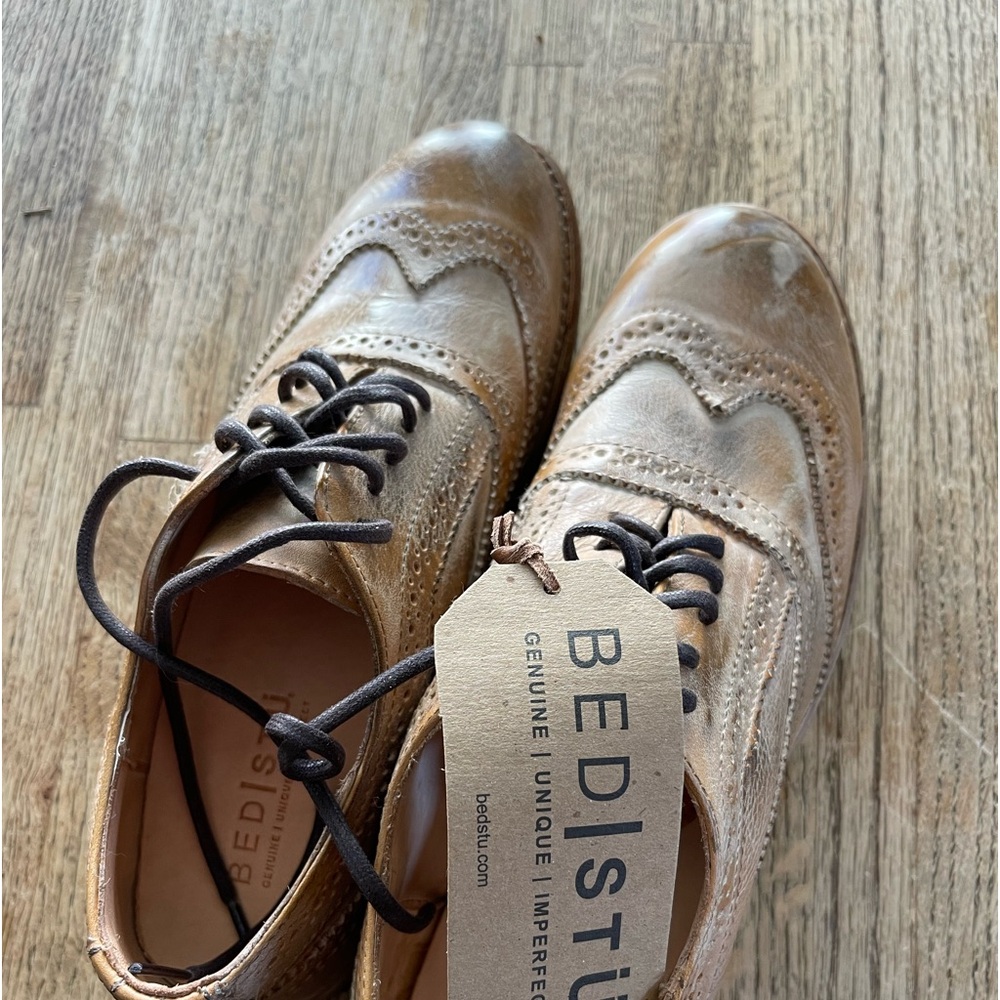 Bed Stu Oxford tan loafer size 7.5